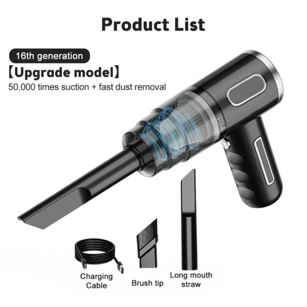 29000Pa Wireless Car Vacuum Cleaner - Image 8