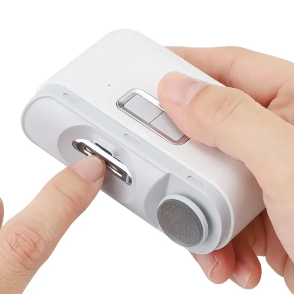 Electric Nail Clipper Multifunction Nail Grinder Nail Polishing USB Charging - Image 4
