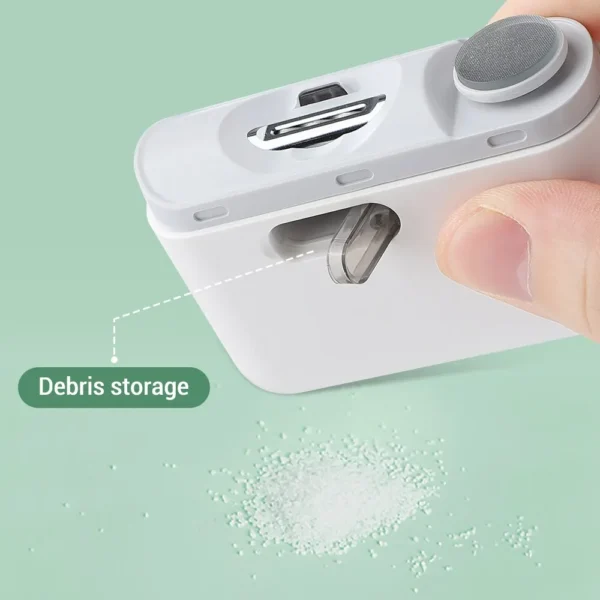 Electric Nail Clipper Multifunction Nail Grinder Nail Polishing USB Charging - Image 6