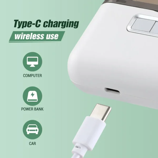 Electric Nail Clipper Multifunction Nail Grinder Nail Polishing USB Charging - Image 7